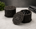 Intricate Lace-Patterned Wood Box