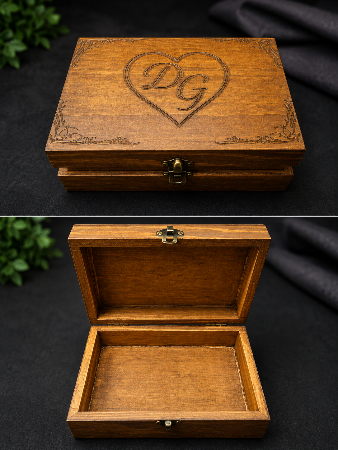 Personalized Monogram Box