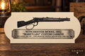 Winchester Model 1892 ‘Mare’s Leg’ Laser-Engraved Wooden Plaque
